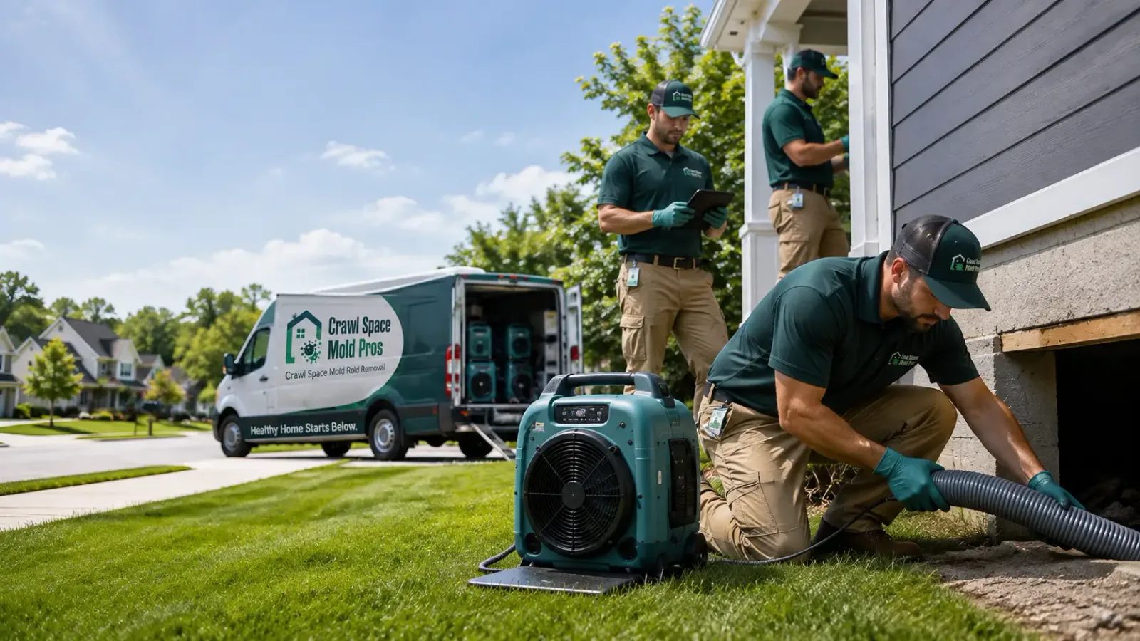 Crawl Space Mold Removal in Mountain, WI